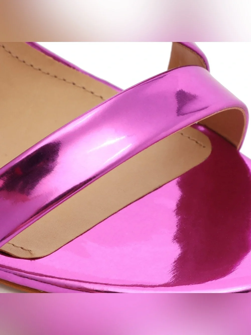 SCHUTZ Womens Kelly Leather Slingback Heels Pink size 8 Medium (B,M)